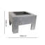 Square Firebowl & Square Console Cement 40cm