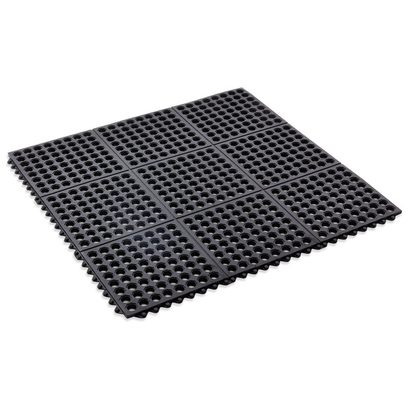 Anti-Fatigue Non-Skid Kitchen Mat, Black