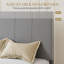 Lit plateforme entièrement rembourré, lit en velours moderne avec tête de lit capitonnée, conception sans poussière, grand / double / très grand-1091380820-1091380910