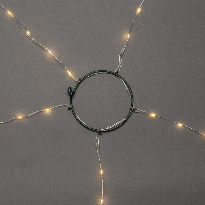 LED String Lights, 240cm H x 740cm W x 1cm D