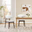 Chaise rembourrée en bois massif-1140399294