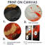 Rouge et or feu de marbre I - art mural moderne doré-671713500-671713509-671713511