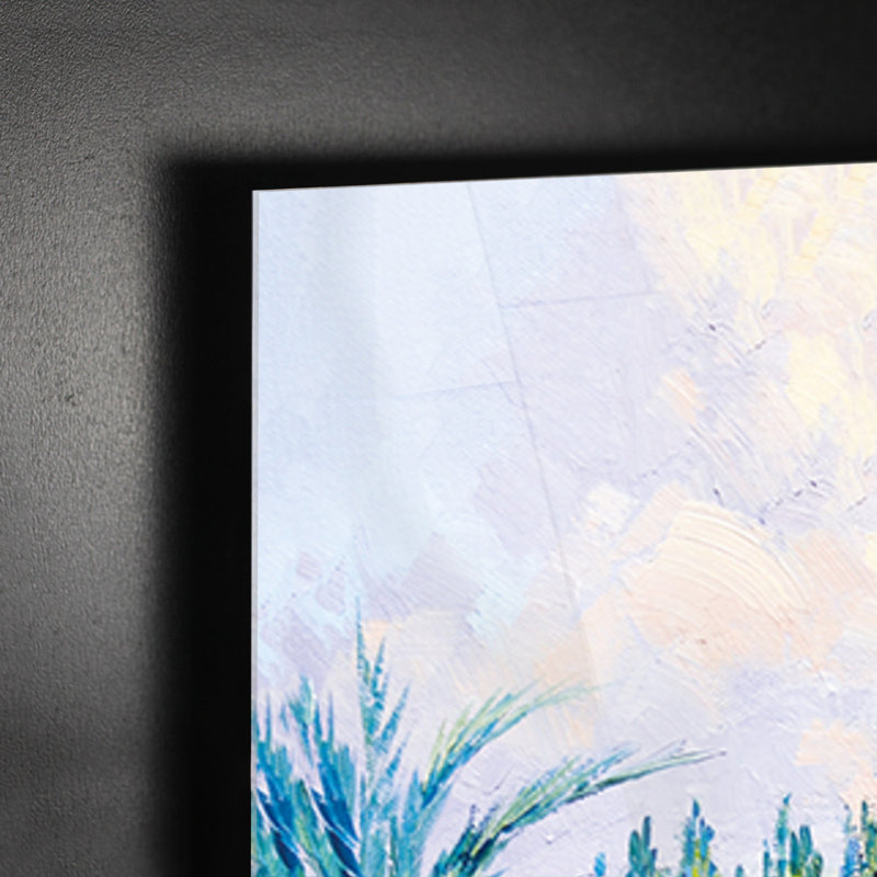 Sunlit Bay by Mikki Senkarik - No Frame Painting on Plastic / Acrylic, 95cm H x 65cm W