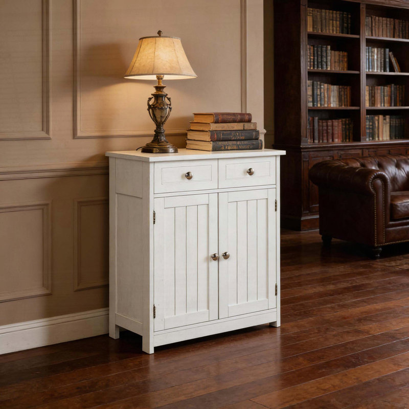 Armoire de vestibule, Blanc