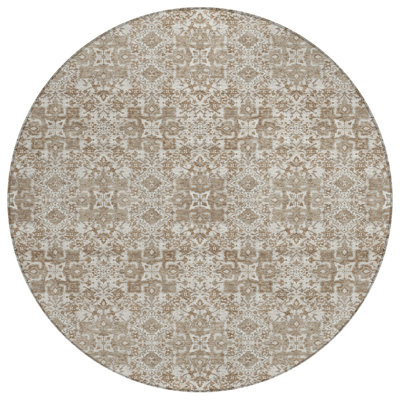 Machine Washable Indoor/Outdoor Chantille ACN2705 Global Rug