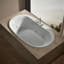 72" x 42" Drop in Whirlpool Acrylic Bathtub with Heater-1491318319