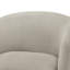 Fauteuil demi-tonneau pivotant rembourré-99980858
