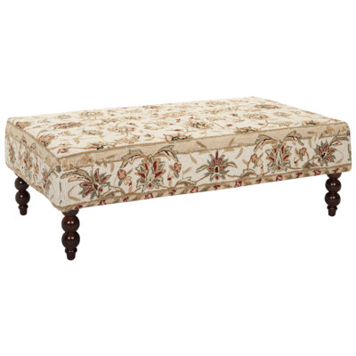 Wool Upholstered Bench