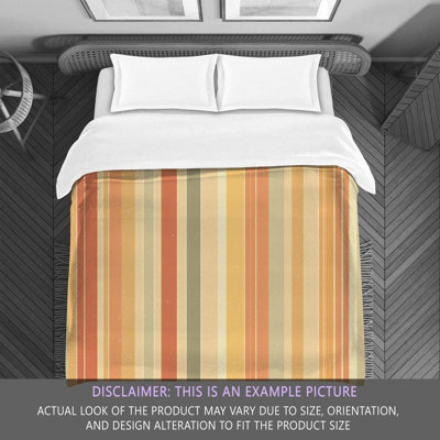 Vertical Striped Comforter