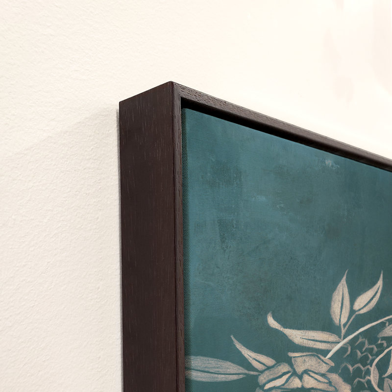 Flowered Snake II Framed Painting Canvas