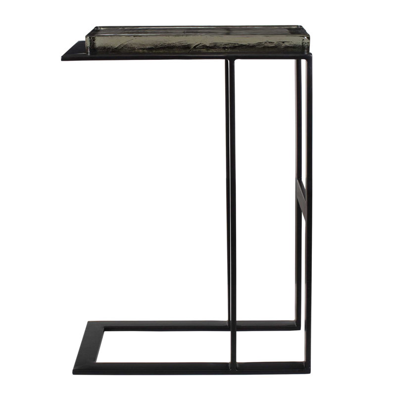 Uttermost Soma Black Accent Table