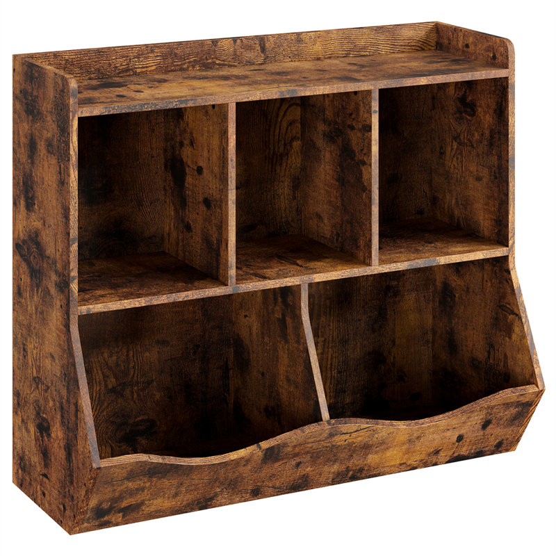 Nivardo 46.6cm W Plywood Shelving Unit