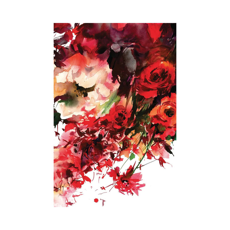 Blazing Beauty by Gosia Gregorczyk - Wrapped Canvas Painting, 152.5 cm H x 101.5 cm W