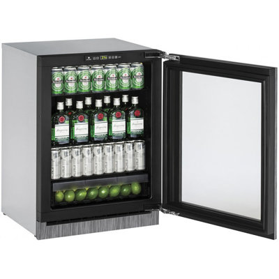U-Line 23.62'' W Convertible Beverage Cooler