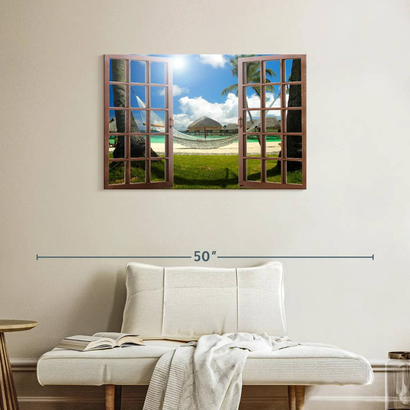 Gillard Hammock Window View, 24" H x 36" W