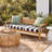 Jeb Outdoor 3'' Bench Seat Cushion