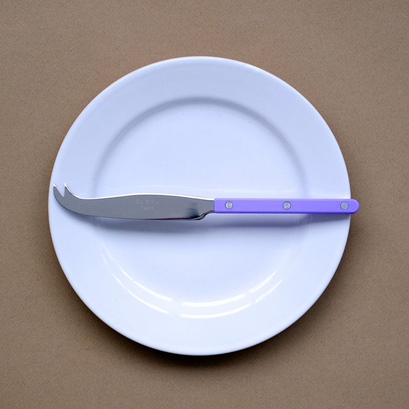 Bistrot Solid Cheese Knife, Purple
