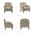 Mooresville 30" W Armchair with Solid Wood Legs and Camelback-86451875