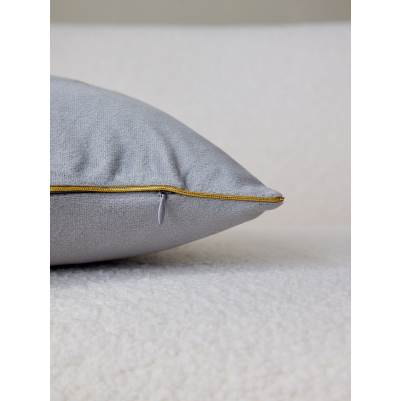  Lumbar Rectangular Pillow Cover & Insert, Gray