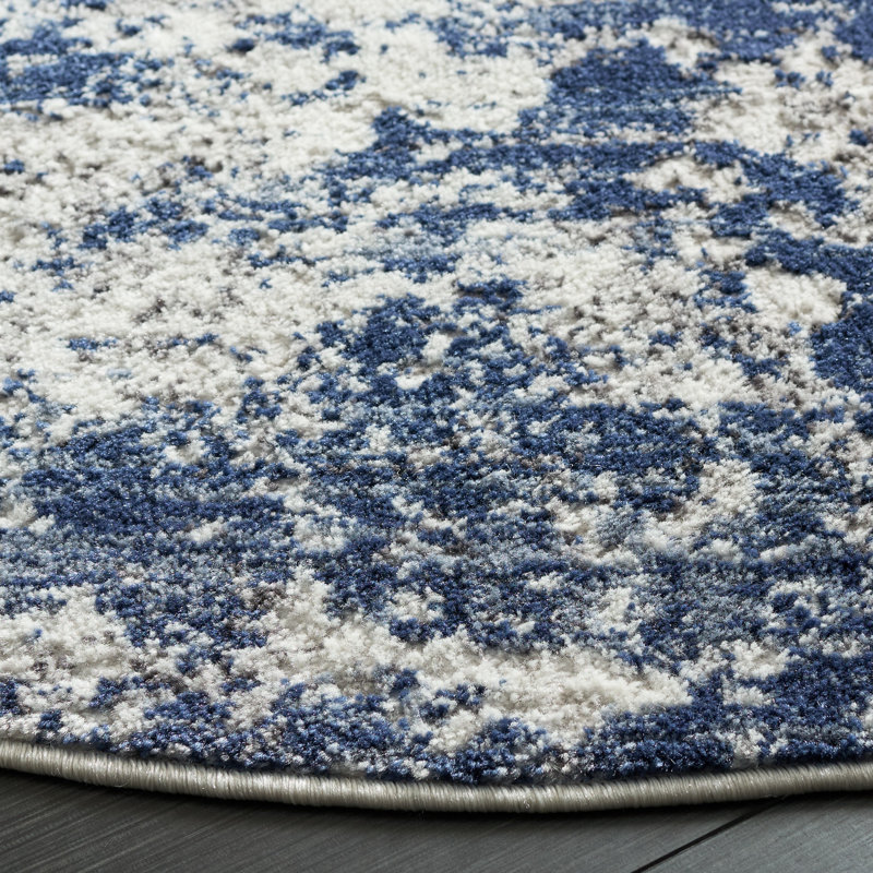 Emigsville Performance Performance Abstract Rug, Round 6'7"