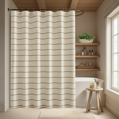  Hayward Stripe Shower Curtain