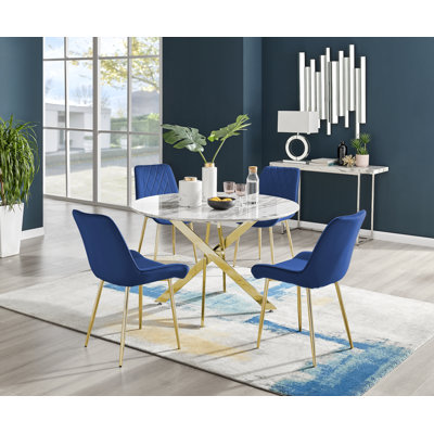 Eubanks 4 - Person Dining Set