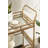 Aloria Metal Bar Cart-670838012