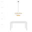 Adreian 1 - Light Steel Unique/Statement Pendant-922892061