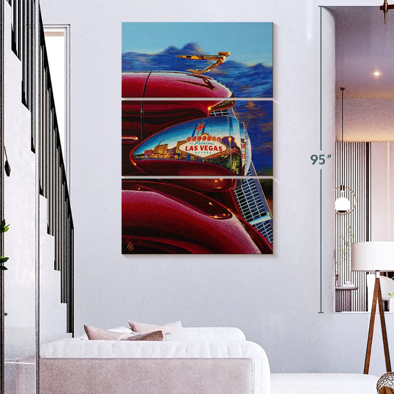 Las Vegas A World Of Difference, 74" H x 48" W