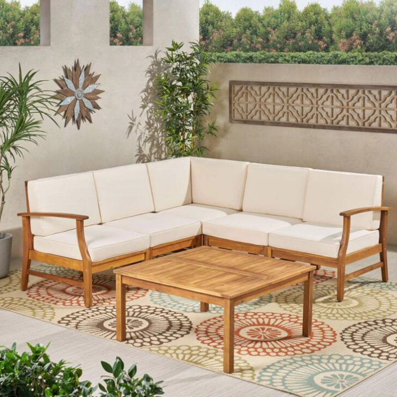 6-PCS SOFA SET, Patio Conversation Set