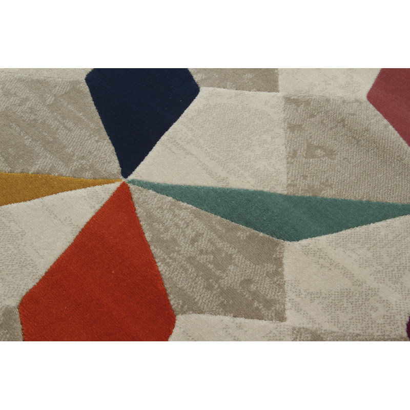 Waynesville Geometric Area Rug, Rectangle 160 x 230cm