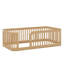 Structure de lit en bois avec clôture-1927759136