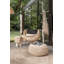 The Raffia Flores Pouffe - Natural