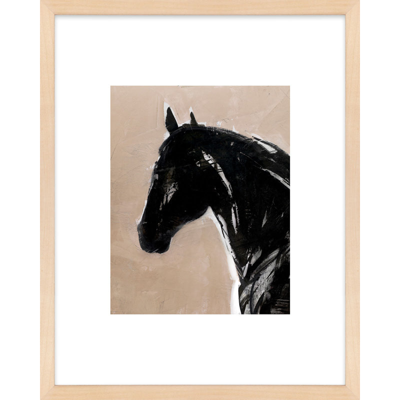 Spirit Print by Ivo Stoyanov, 25" H x 20" W x 1.25" D, Brown