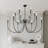 12-Light Dimmable Oversize 47" Width Chandelier