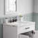 30'' Single Bathroom Vanity with Carrara Marble Top