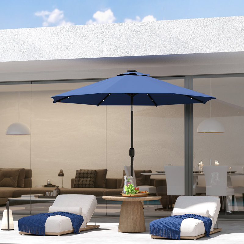 268cm Tilt Market Parasol