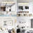 6- Bathroom Vanity , Golden, Frosted Glass Shades, Modern Wall Mounted Design Golden Glass, Fixture For Bath-1927503698-1927503697