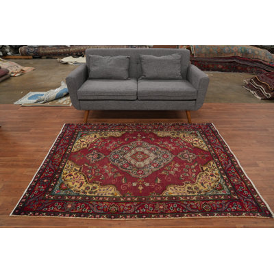 Tapis traditionnel oriental en laine 5x6