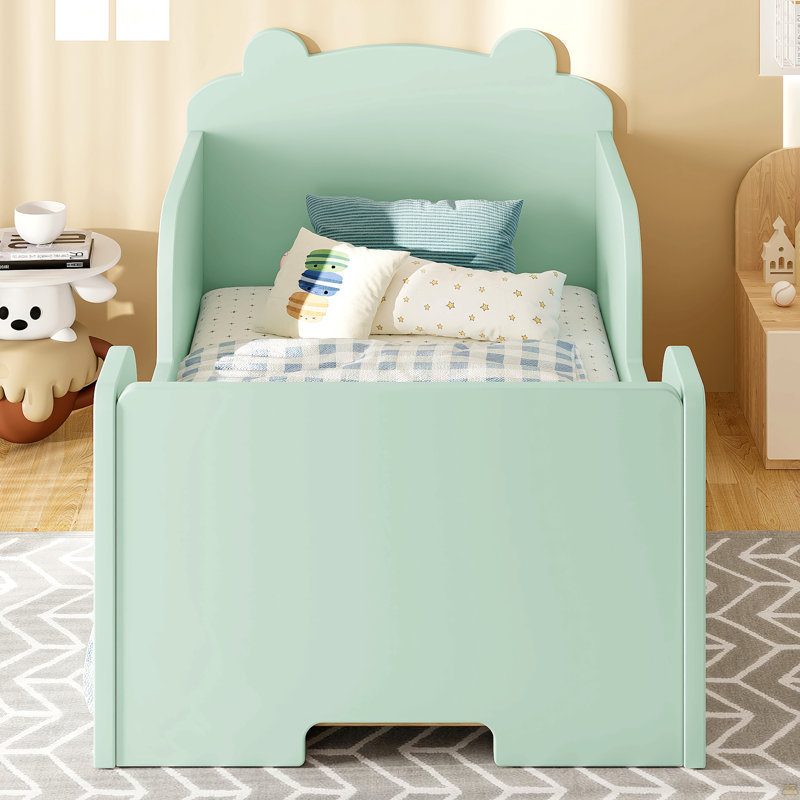 Cadre de lit pour tout-petit, lit de bébé, Green