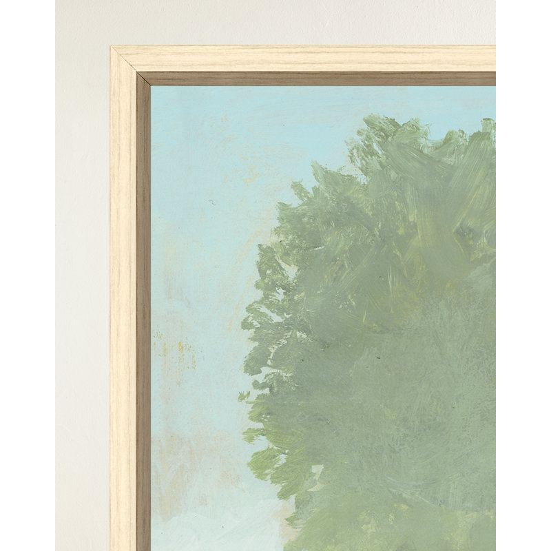 Misty Backroad Print by Sam Nash, 41.75" H x 61.75" W