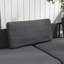 Bridget 3 Pieces Garden Furniture Set L-Shaped 4 Seater Corner Sofa Grey