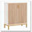 31.50" Farmhouse Coffee Bar Cabinet With 2Doors & Shelves-1469860860