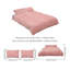 Polyester Solid Colour Duvet Cover Set-124623963-124623964