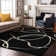 Premium Machine Washable Corum AMF999 Swirls Rug