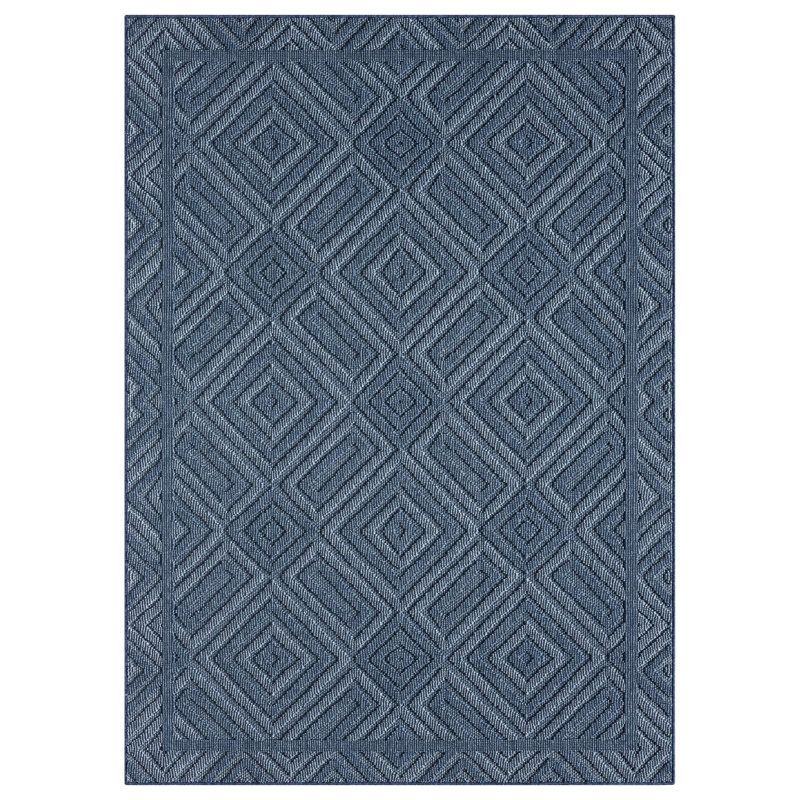 Tapis d'intérieur / extérieur Crosshatch, Tapis de couloir 2 pi x 7 pi 3 po