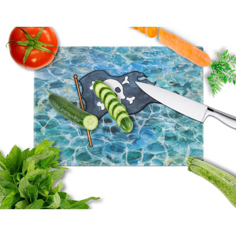 Under Water Glass Cutting Board