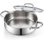 Poêle à sauter en acier inoxydable recouverte de trois pintes Cook N Home Classic