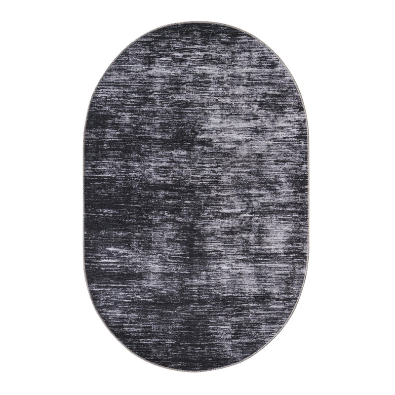 Monroy Chenille Indoor Rug, Oval 3'6" x 5'6"