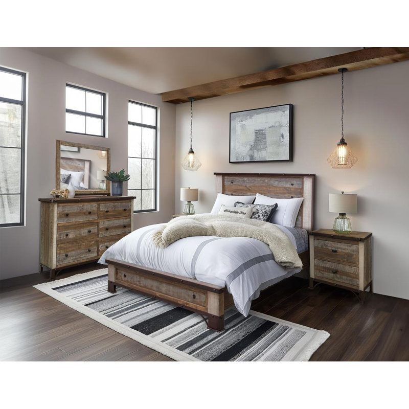 Charmie 2 Drawer Nightstand